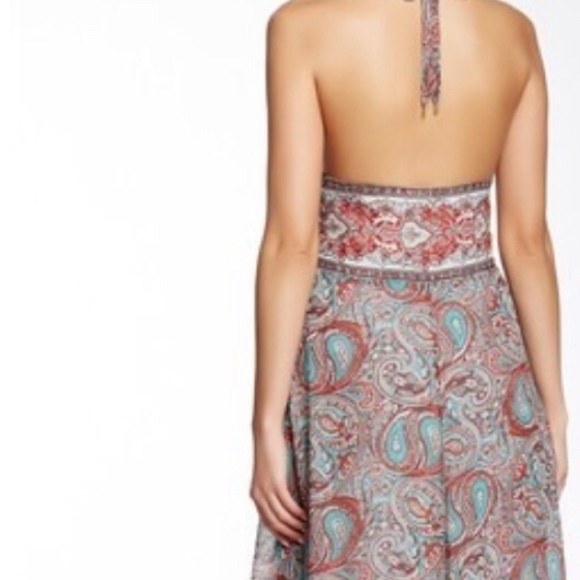 Rachel Zoe Cross Strap Silk Maxi Dress-NWT - Picture 4 of 7